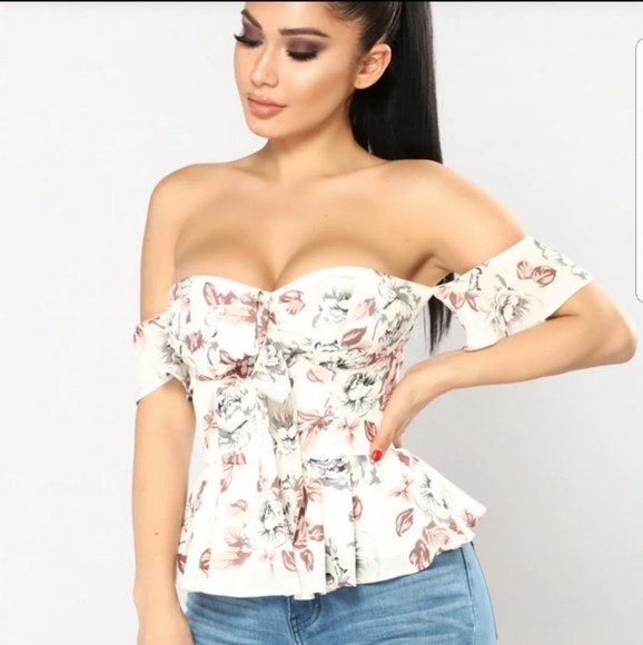 fashion nova peplum top